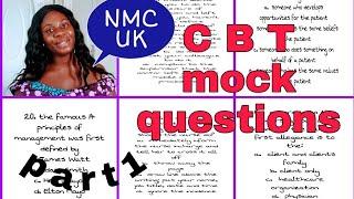 NMC UK CBT mock 2020/CBT sample questions/part 1