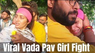 Viral Vada Pav Girl Chandrika Fight | Bhukha bhalu