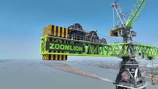 The World’s 1st over 10,000 ton meter Tower Crane- Zoomlion 12000-450