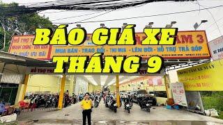 CẬP NHẬT GIÁ XE MÁY THÁNG 9 - TẠI XE MÁY THÀNH TÂM CẦN THƠ