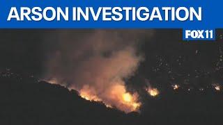 Kenneth Fire in West Hills being investigated as arson; 1 detained in California fires