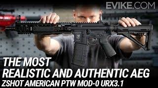 The Most Realistic and Authentic Looking AEG - ZShot American PTW Mod-0 URX3.1