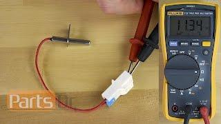 How to test Thermistor LG Part # 6323EL2001B & GE Part # WE04X10114