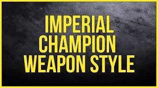 ESO Imperial Champion Style - Anniversary Jubilee Event