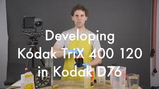 Developing Kodak Tri-X 400 120 with D76 Stock || Developing with Nico