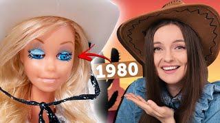 Самая уродливая Барби! Что с ее глазами? Обзор и распаковка Western Barbie 1980