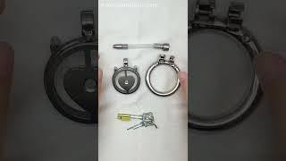 Flat Urethral Inverted Chastity Cage Q309222