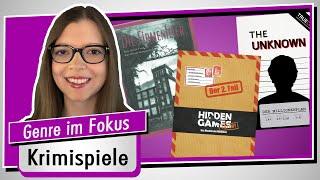 Genre im Fokus 33 - DREI Krimi-Spiele im Vergleich - Spiel doch mal...!