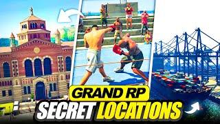 6 Locations You Didn’t Know Exist In GTA 5 Grand RP | SECRET Places Of Grand RP