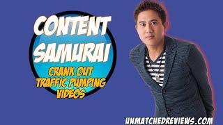 Content Samurai Video Creating Tool | A Must Have Video Tool!