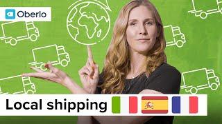 How local shipping works in Italy for dropshipping