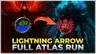 PoE 3.22 - Lightning Arrow Deadeye Full Atlas Clear - Eater/Exarch in 8h15m