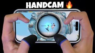 120 FPS! Best HANDCAM 4 Finger + Full Gyro I iPhone 14 Pro ️PUBG Mobile x Mclaren