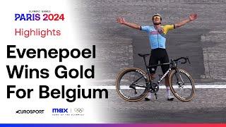 Remco Evenepoel seals the Olympic DOUBLE!  | Men's Road Race Final | #Paris2024 #Olympics