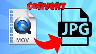 how to convert mov to jpg