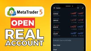 How To Open A Real Account On Metatrader 5