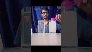 Ujala vs salt water | Simple science experiment | Easy science expirement | Mr Renovator #shorts