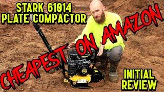 Testing the Cheapest Plate Compactor on Amazon...It's Great! by @GettinJunkDone