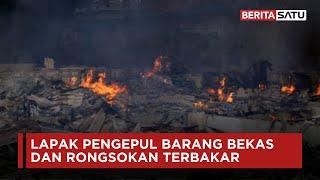 Lapak Pengepul Barang Bekas dan Rongsokan Terbakar | Beritasatu