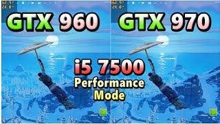 GTX960 GTX970×CORE i5 7500/fortnite chapter5 Season2/performance/FPS TEST/SOLO/フォートナイト/2024