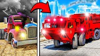 Repairing ABANDONED Fire Trucks in GTA 5!