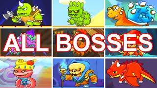 Super Matino - All Bosses | Beating ALL BOSSES