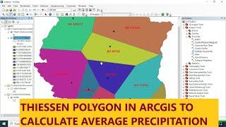 Thiessen polygon in ArcGIS