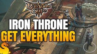Save Everyone & Loot Everything in Iron Throne - BALDUR'S GATE 3