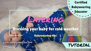 Babywearing: dressing your baby for the cold