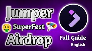 Jumper Super Fest // Crypto airdrop tutorial // new airdrop crypto