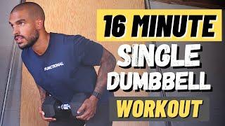 Upper Body TABATA Dumbbell Workout | Single Dumbbell Workout