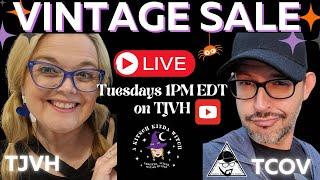 Vintage Sale Tuesday Live Sale: Thrifter Junker Vintage Hunter & The Cult Of Vintage