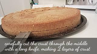 Sponge Cake (CRUST) From Scratch - Универсален Блат за Торта Европейски Стил