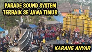 Parade Sound System terbaik seJawa timur dan Karnaval di Karang Anyar