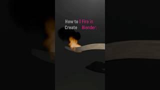 How to Create Fire in Blender in 42 seconds!