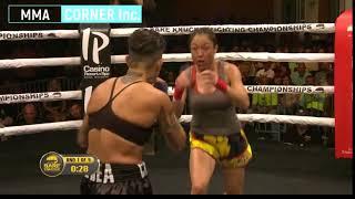 Christine Ferea vs Jennifer Tate BKFC Womens Bare Knuckle