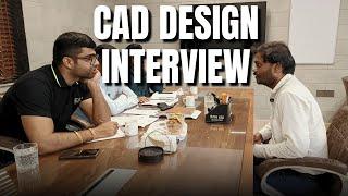 Mechanical CAD Interview at RVM CAD | RVM CAD - India's Biggest Skill Development Centre