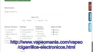 cigarrillo electronico