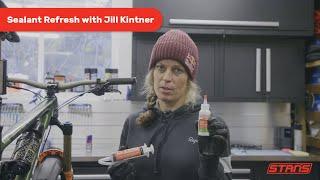 Stan's Tubeless Sealant Refresh with Jill Kintner