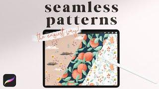 Perfect Seamless Pattern Repeats in Procreate 5