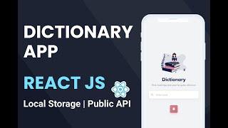 Dictionary Part 2 | React App | Setting up layout