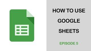 Keyboard Shortcuts for Google Sheets