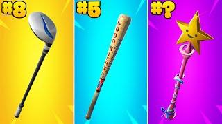 30 *BEST* TRYHARD Fortnite Pickaxes!