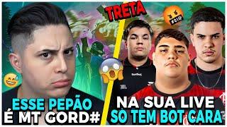 TR3T4 ! MEGA CHAMOU PEPÃO DE G0RD0 E CLIMO ESQUENTOU ! SOBROU ATÉ PRO GIO E LUCI NA CONFUSÃO !