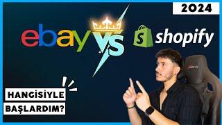 eBay Dropshipping Vs Shopify | Bu Risklerden Kimse Size Bahsetmiyor!