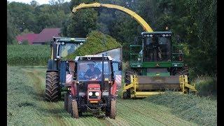 Senáže ovsa 2018 - ZOD Onomyšl / JOHN DEERE 7380, 2x JOHN DEERE, 2x ZETOR