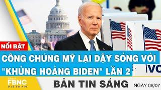 Tin Sáng 8/7 | Tổng thống Biden lại khiến người dân sốc lần 2 | FBNC