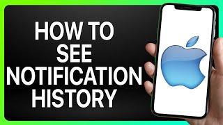 How To See Notification History On iPhone 2024! (Full Tutorial)