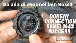 Review & SETTING KONEKSI SKMEI 1643 SMARTWATCH | AJSBPN.ID