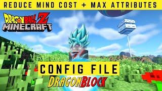 [2022] Dragon Block C How To Change Config Files [Minecraft]